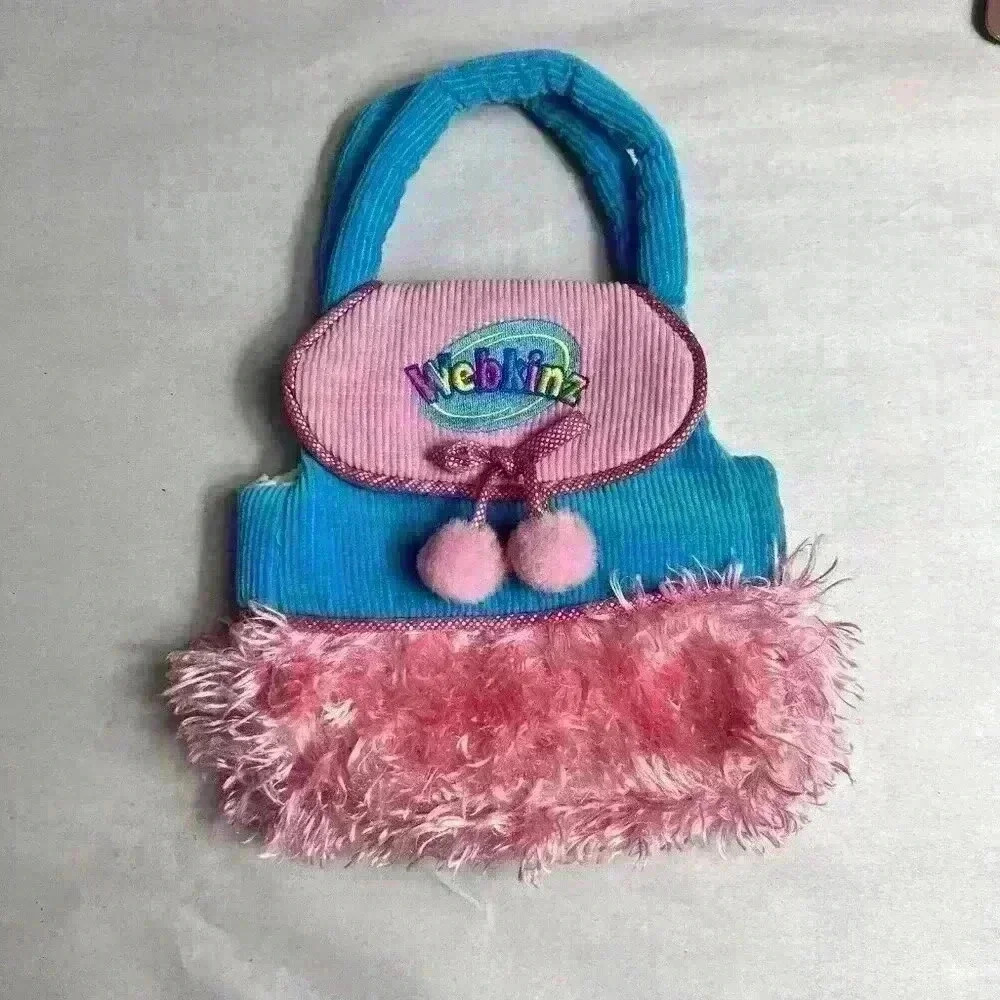 Webkinz Pink And Blue Carrier Bag Pink And Blue - Picture 2 of 3